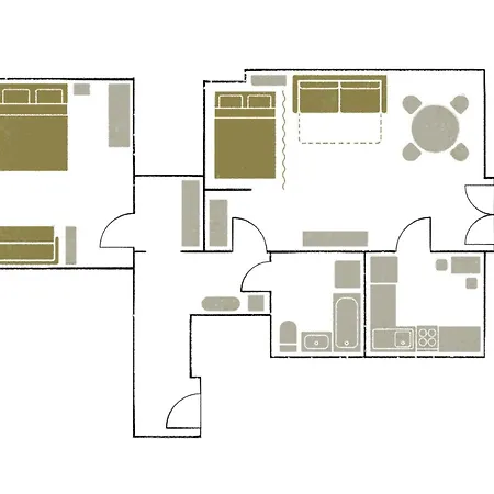 Apartamento Kwiat Paproci Design